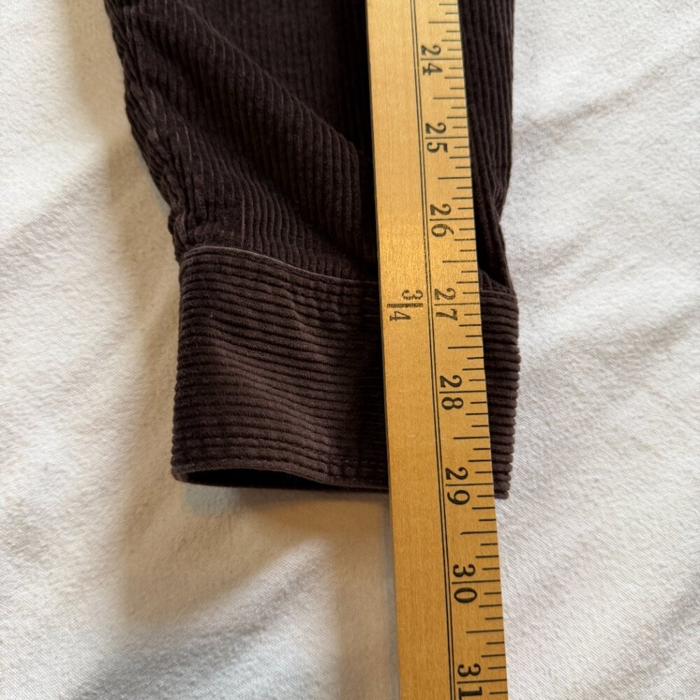 Aritzia The Group Babaton‎ Graydon Corduroy Button Up Long Sleeve Shirt Medium - Picture 8 of 8